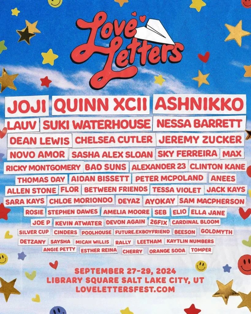 Happy to see my client @leethamofficial on this great bill @lovelettersfest