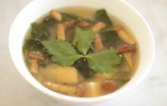 Miso Soup with Yuba