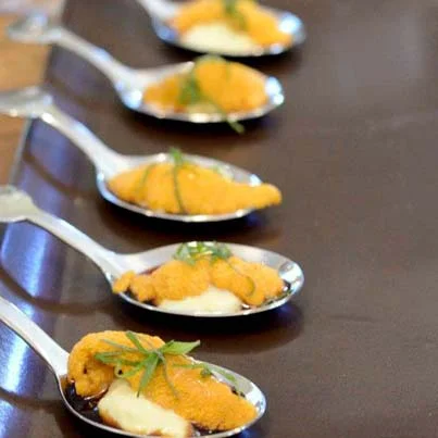 Nama Yuba with Uni and Ponzu