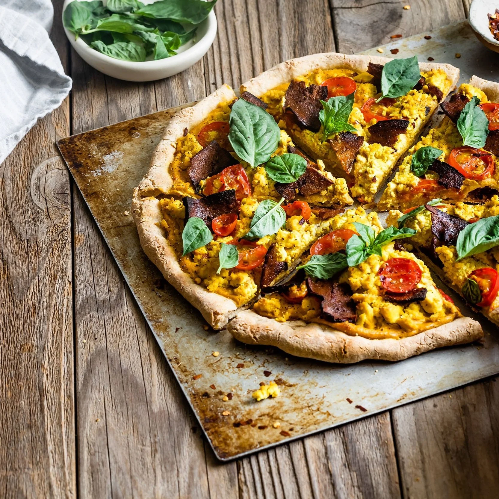Vegan Breakfast Pizza