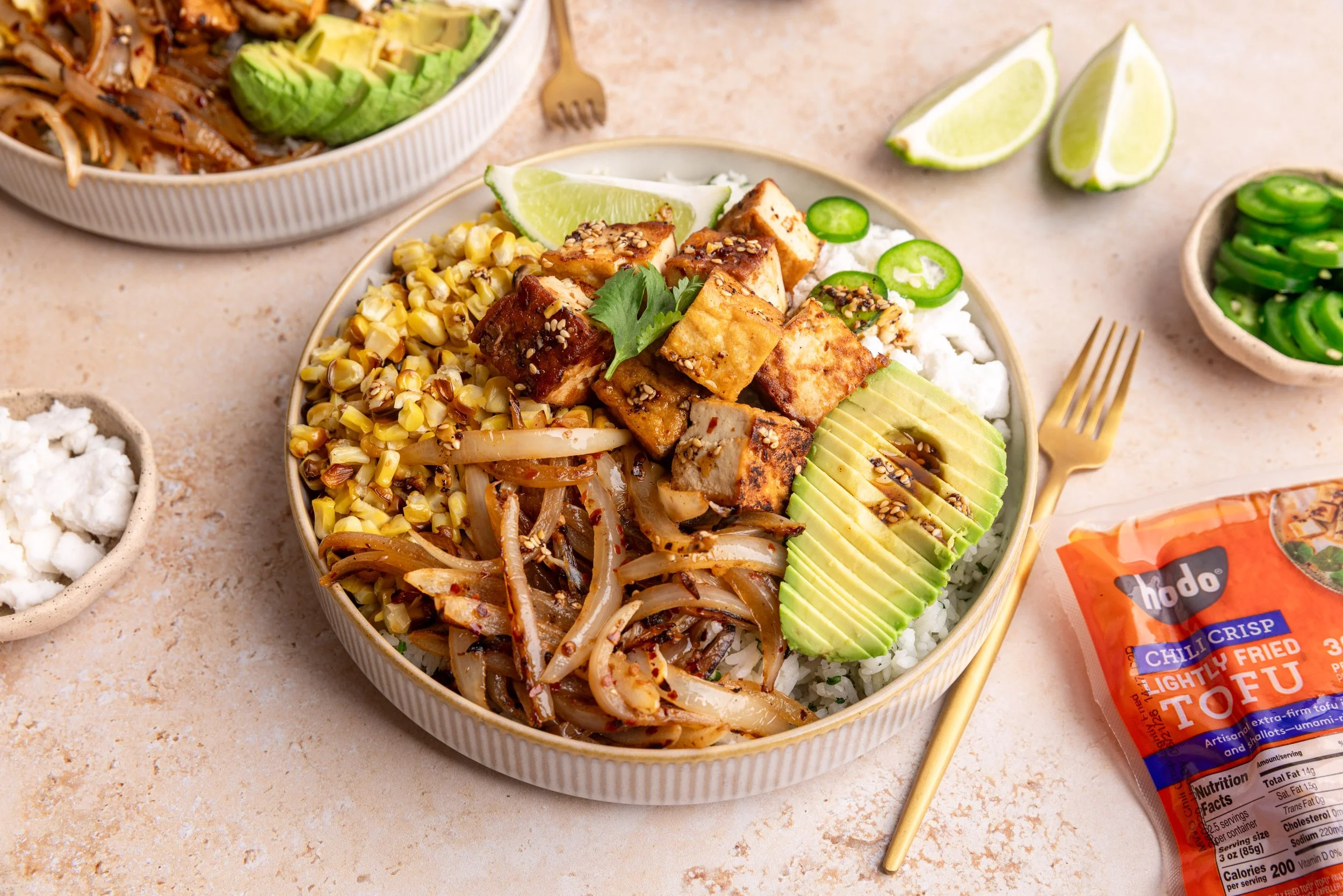 Chili Crisp Street Corn Bowls