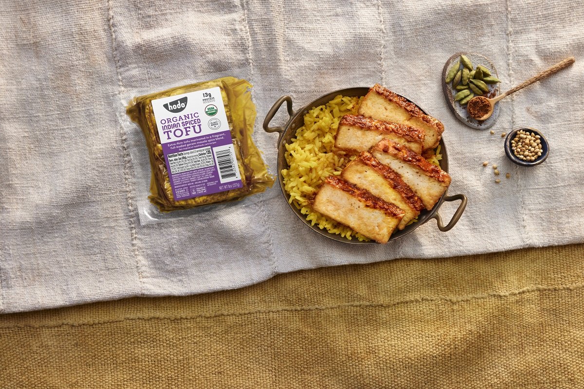 #3 Indian Spiced Tofu with Saffron Rice 