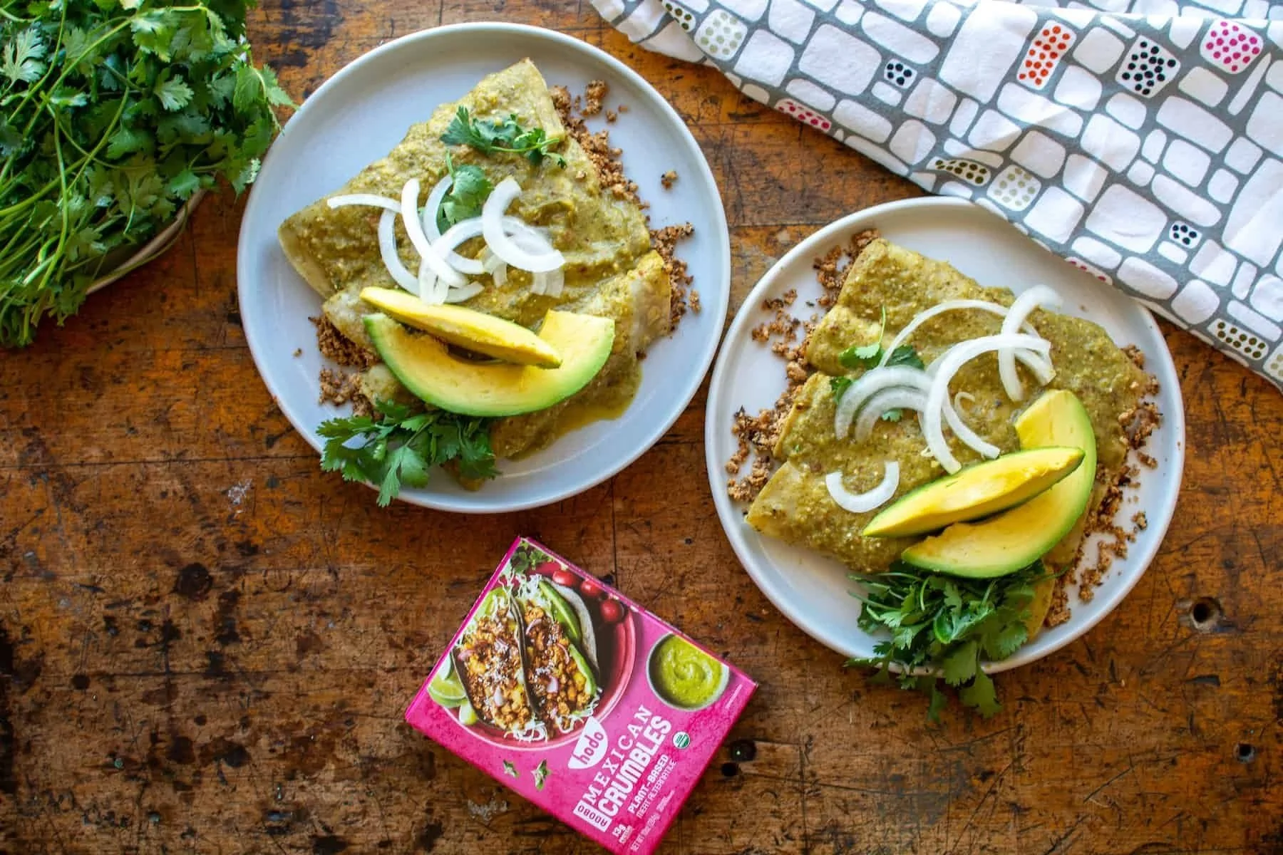 Spicy Vegan Enchilada