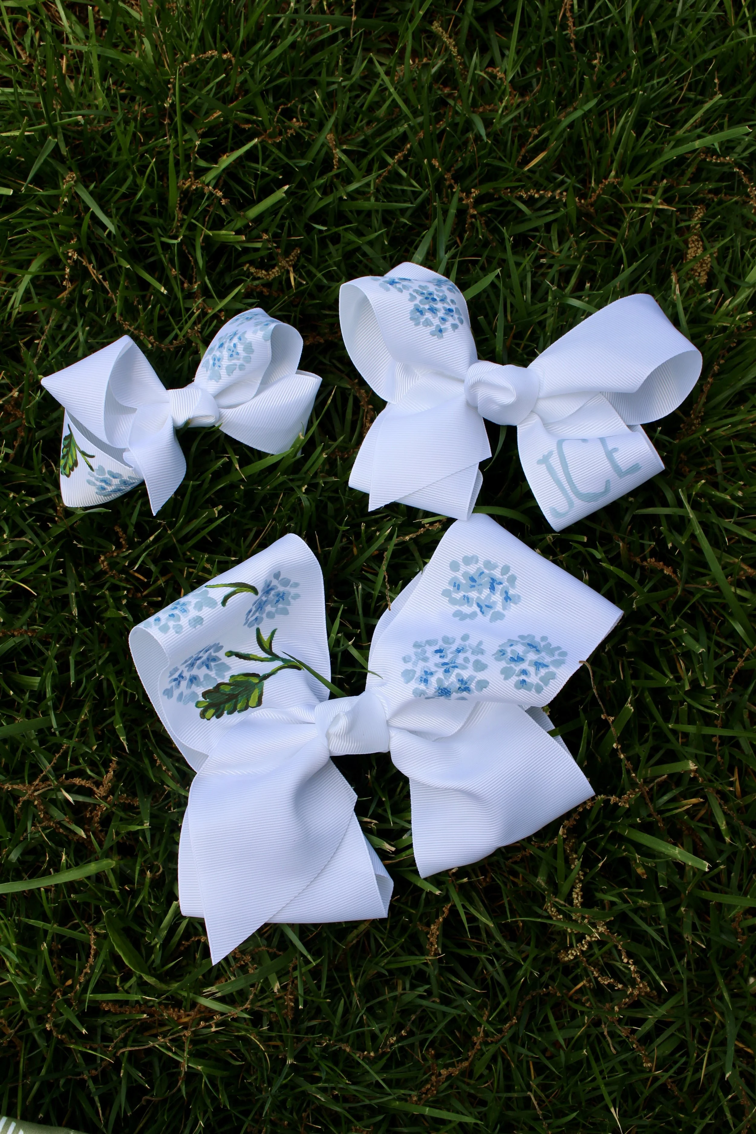 the hand painted bow
