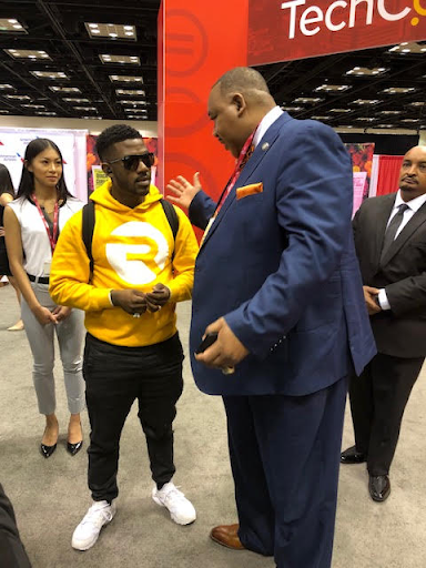 John A. Heath with Turo enthusiast, Ray J