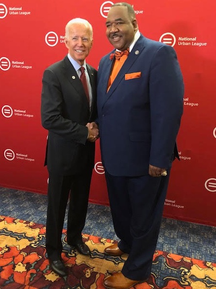 John A. Heath with Joe Biden