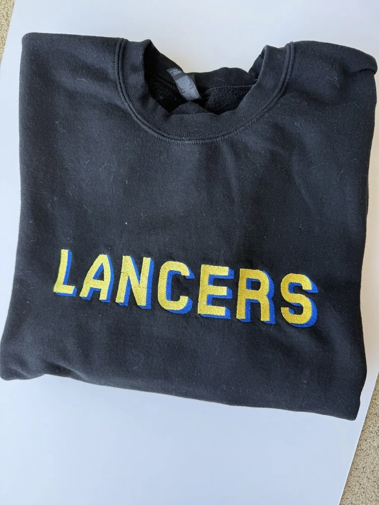 Mascot Embroidered Spirit Sweatshirt