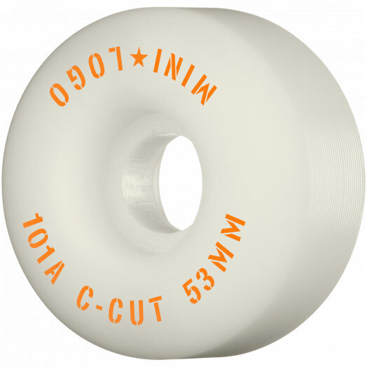 Llantas Mini Logo C CUT 53MM X 101A Blanco