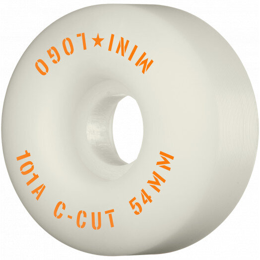 Llantas Mini Logo C CUT 54MM X 101A Blanco