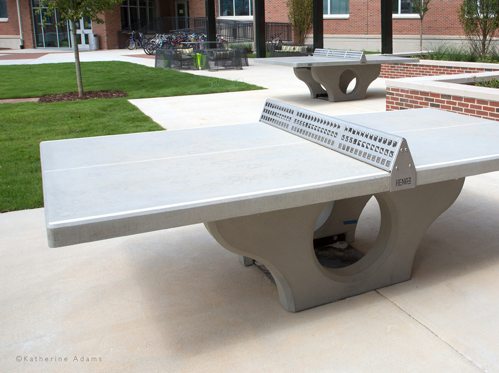 The Table — Table Tennis, In Concrete. Henge Table.