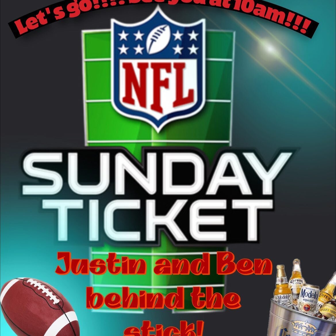 Football is back!!!!! We will be open at 10am tomorrow! Justin and Ben behind the stick! Jameson Irish coffees and Justin&rsquo;s homemade bloody Mary&rsquo;s! We&rsquo;ve got the NFL package so come watch all your games! Let&rsquo;s go Niners!!!! Ch