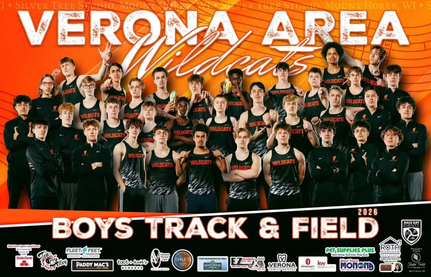 🐾 𝑽𝒆𝒓𝒐𝒏𝒂 𝑨𝒓𝒆𝒂 𝑩𝒐𝒚𝒔 𝑻𝒓𝒂𝒄𝒌 𝒂𝒏𝒅 𝑭𝒊𝒆𝒍𝒅

Class of 2026 seniors are putting in the work and making their final season one to remember!!

A special congratulations to Head Coach Pedretti on an incredible legacy and his final year