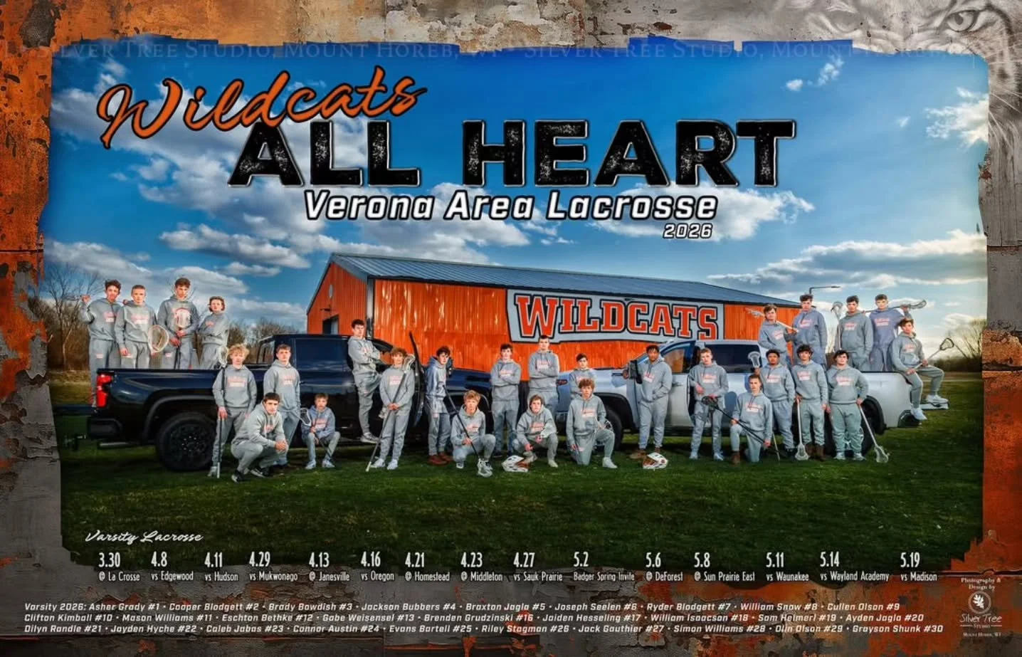 𝐀𝐥𝐥 𝐇𝐞𝐚𝐫𝐭 🥍  𝗩𝗲𝗿𝗼𝗻𝗮 𝗔𝗿𝗲𝗮 𝗕𝗼𝘆𝘀 𝗟𝗮𝗰𝗿𝗼𝘀𝘀𝗲 𝟮𝟬𝟮𝟲

These Wildcats bring intensity, determination, and passion every time they step on the field. Built through hard work and driven by heart, VAHS Boys Lacrosse have helped 
