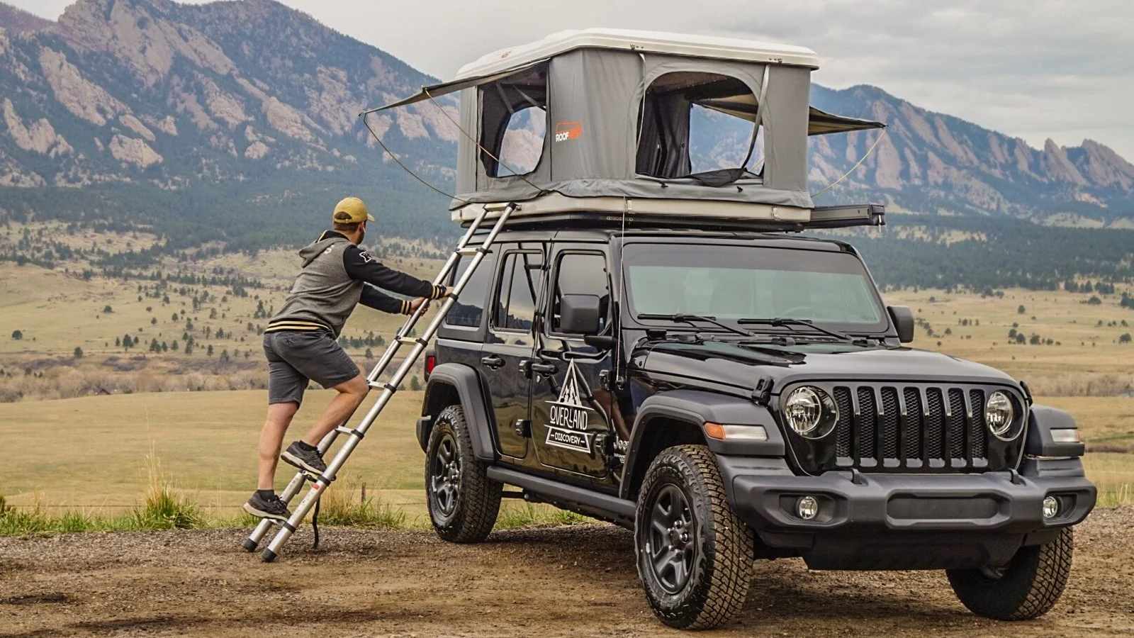 Jeep Wrangler Tent Camping