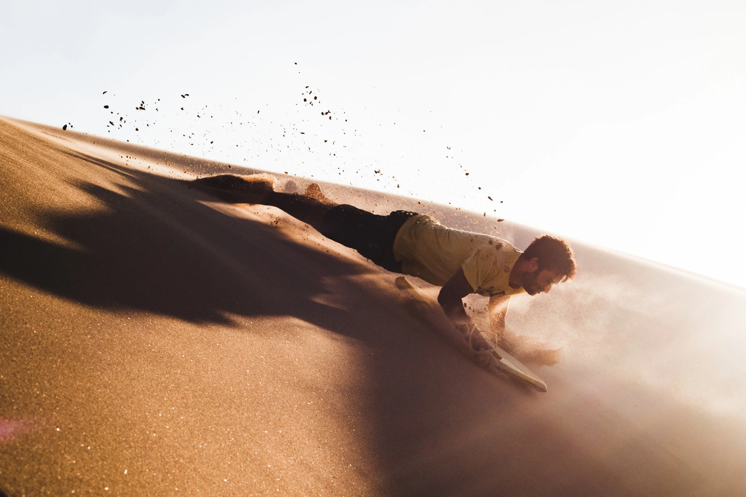 Sandboarding in Sand Dune National Park