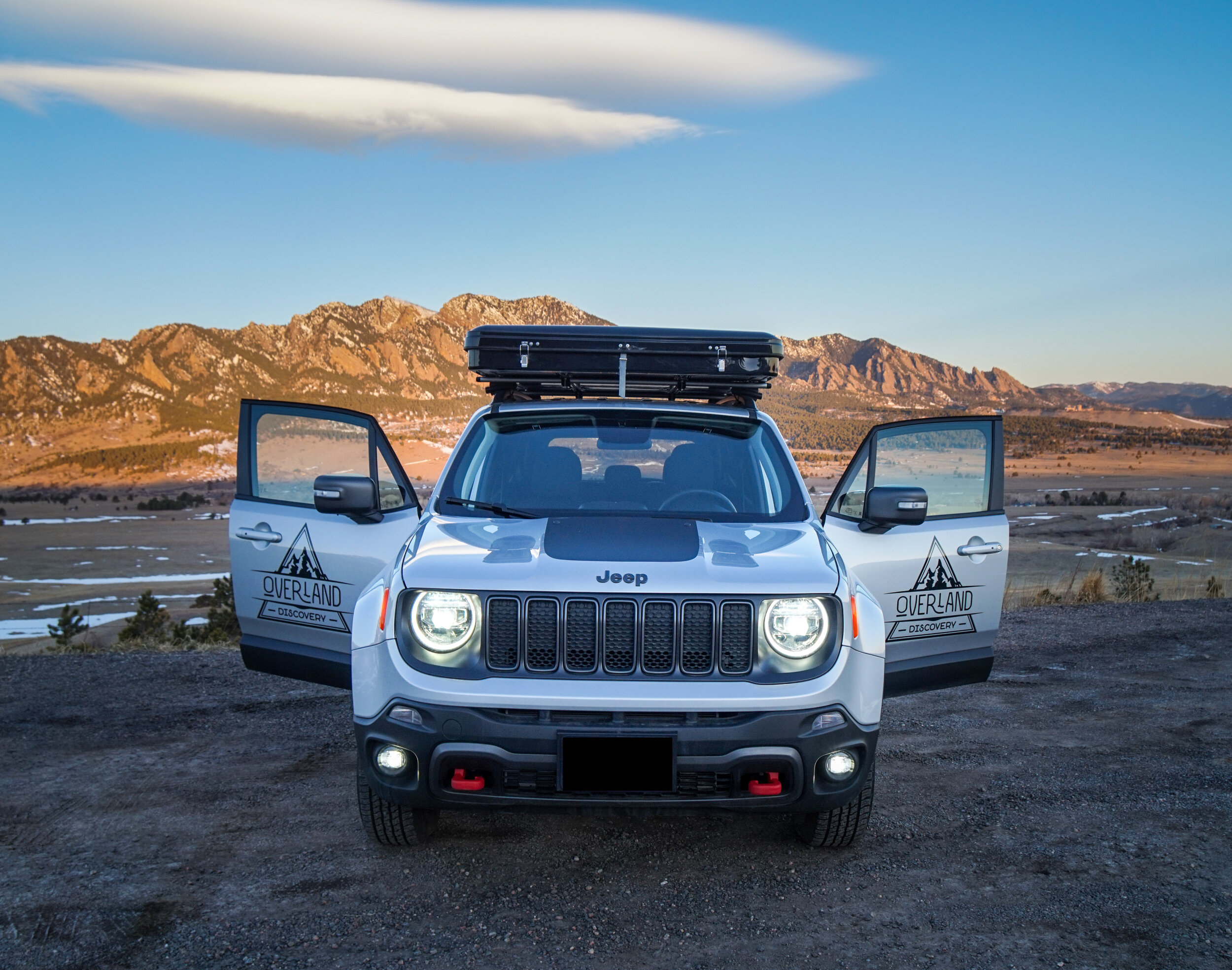 Jeep Renegade Camper With Roof Top Tent Overland Discovery®