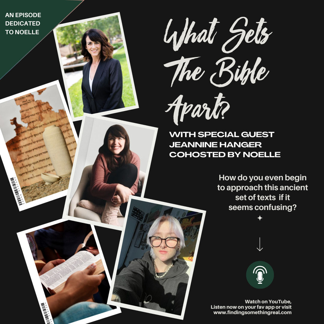 What sets the Bible apart? with Jeannine Hanger 