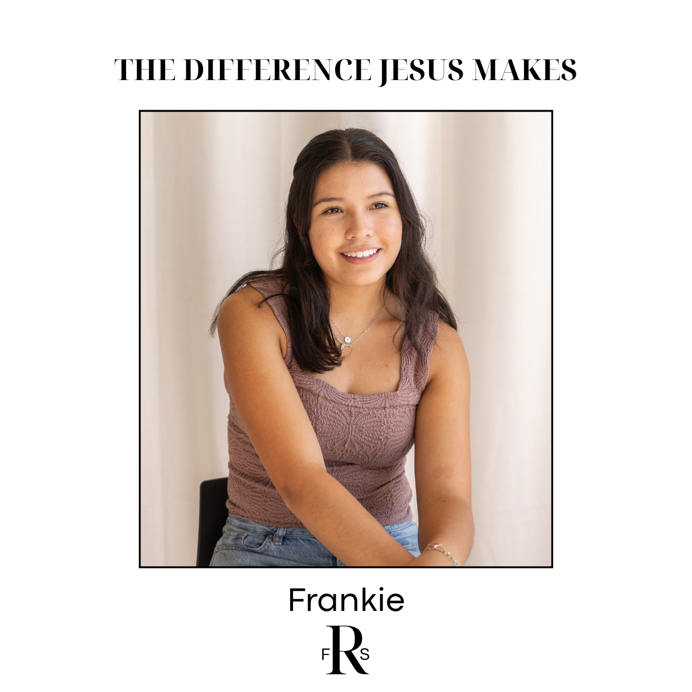 The Difference Jesus Makes - Frankie's Story