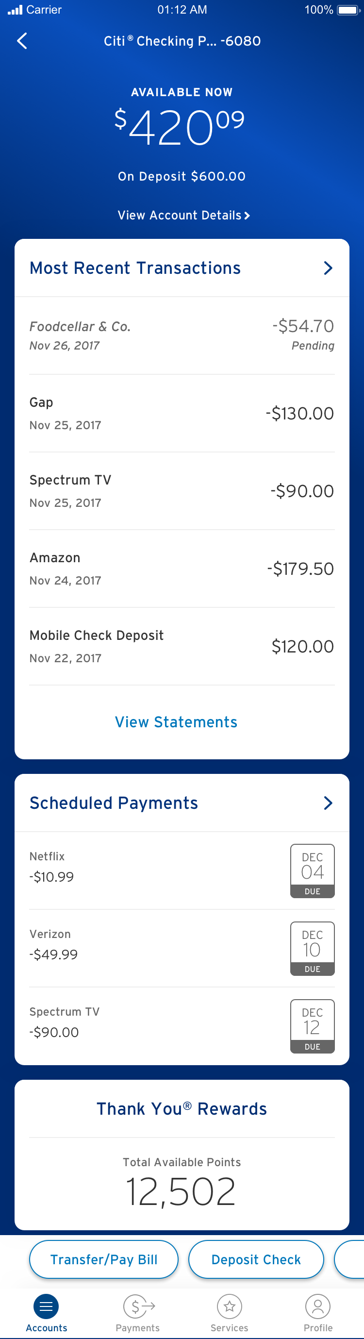 Banking Baseline.png