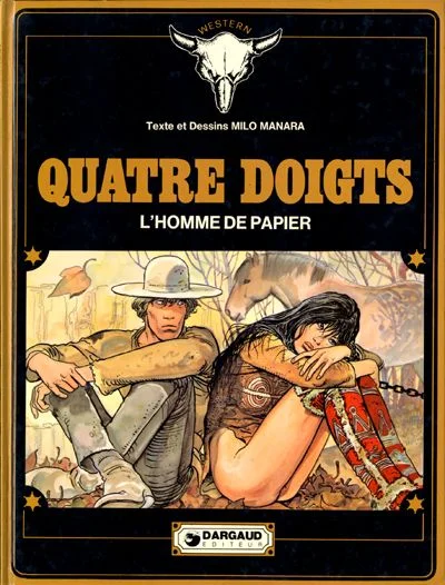 67. Milo Manara, Quatre doigts: l'homme au papier (Dargaud, 1982)