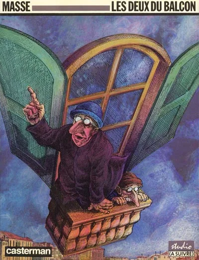 57. Francis Masse, Les deux du balcon (Casterman, 1985)