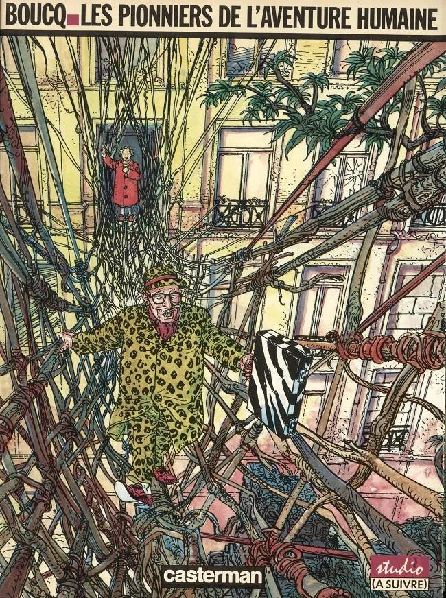 52. François Boucq, Les pionniers de l'aventure humaine (Casterman, 1984)