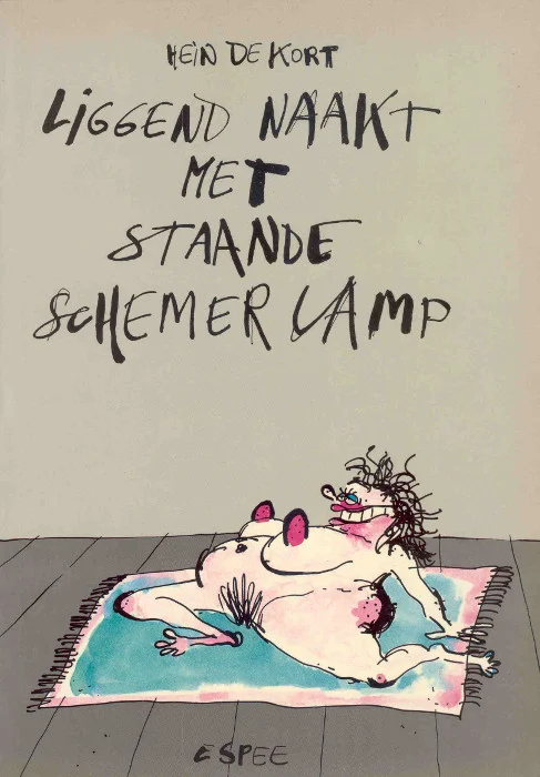 29. Hein de Kort, Liggend naakt met staande schemerlamp (Espee, 1985)