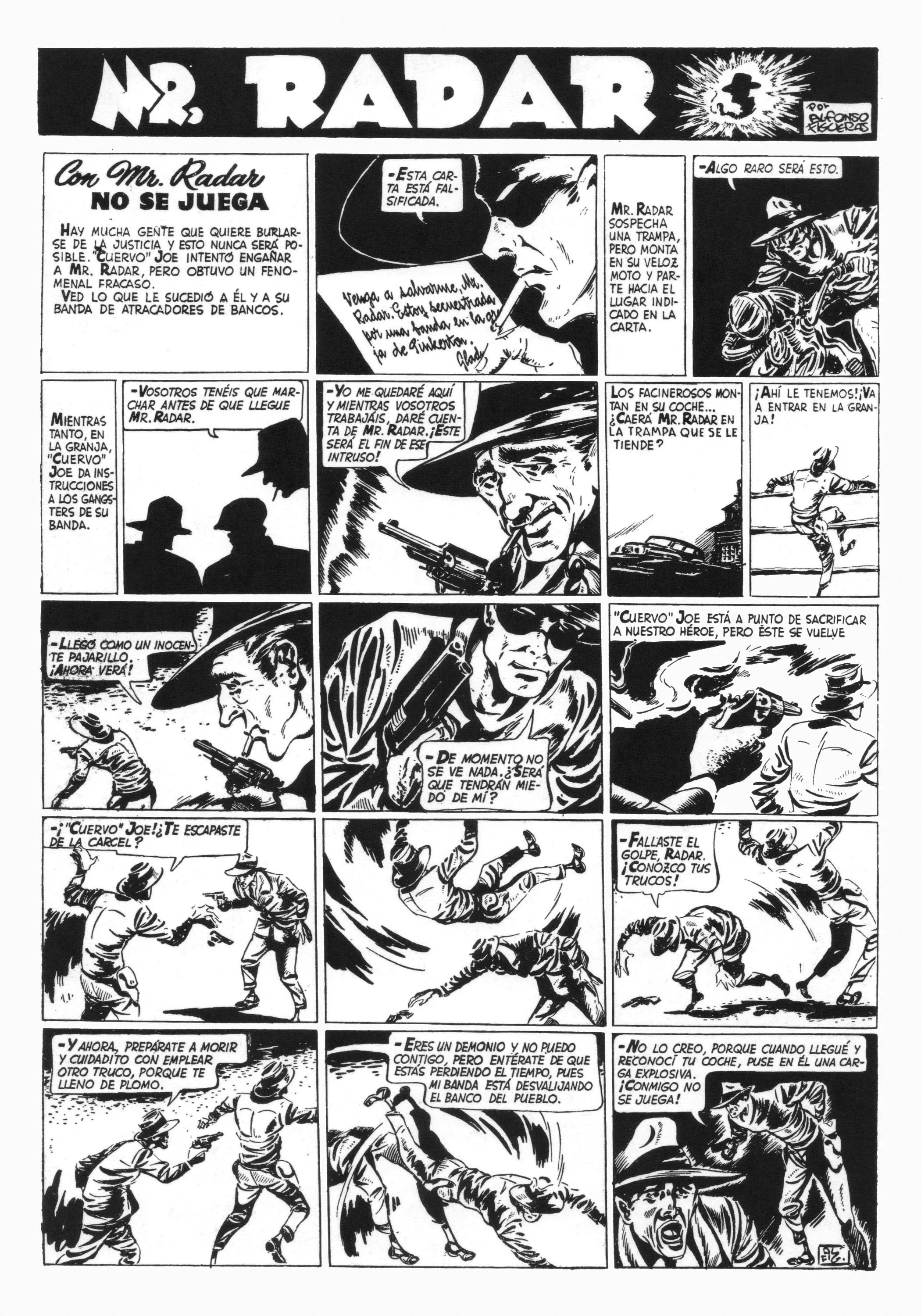 "Mr. Radar" from El Coyote , 1948, reprinted in 1978.