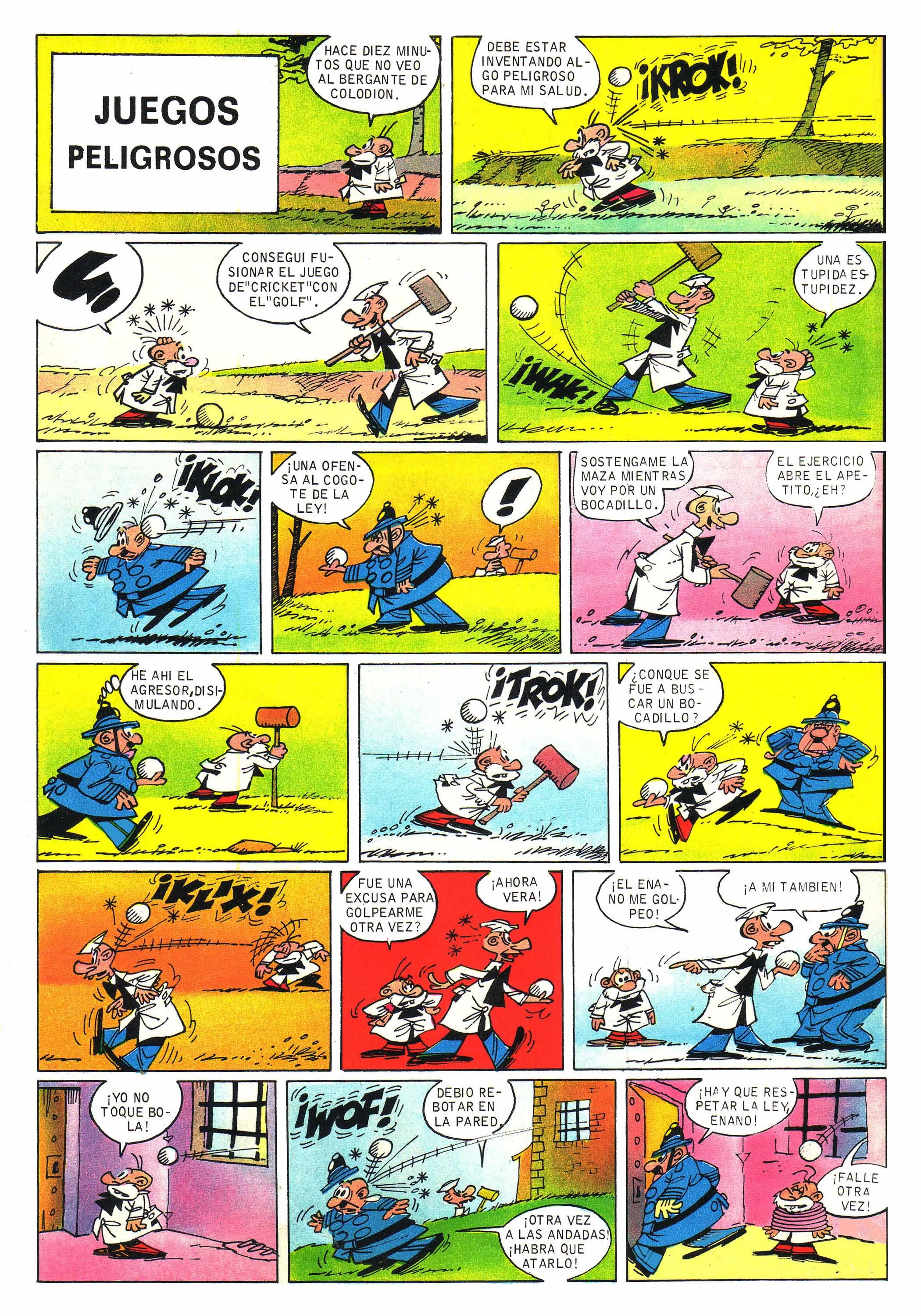 "Aspirino y Colodión" reprinted in Colección Olé , 1972.
