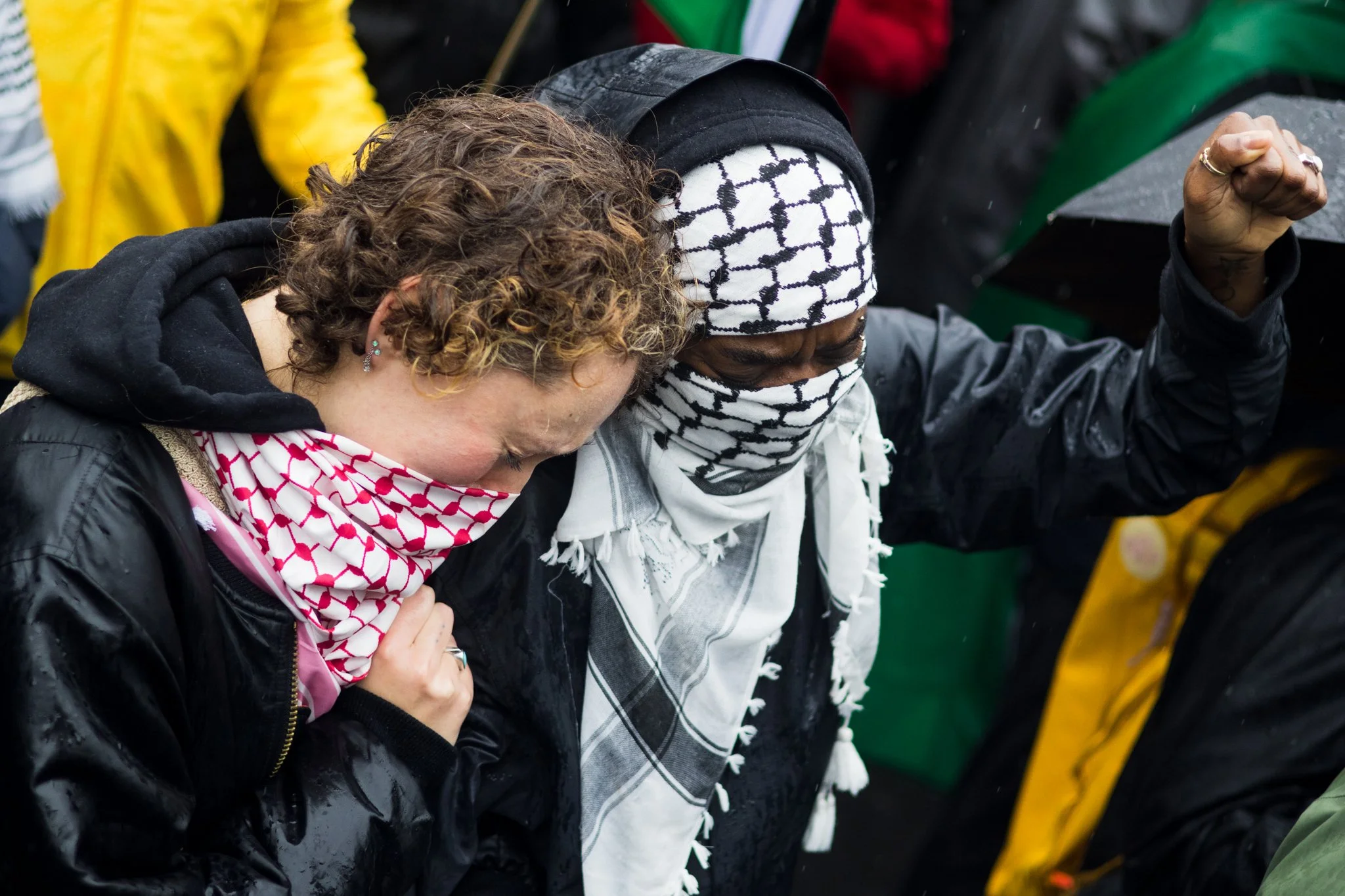 Pro-Palestinian protest at Washington Square Park