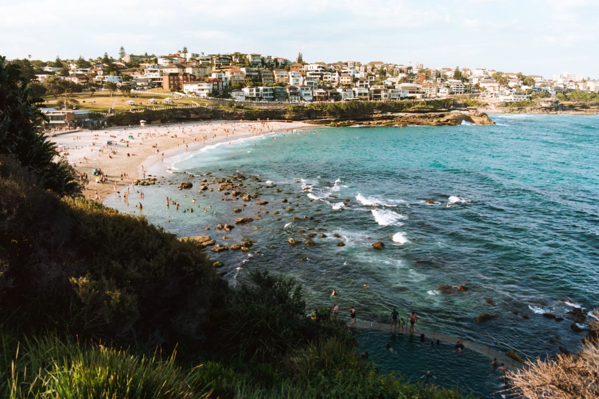  Bronte, NSW // Jan. 1, 2025  Canon AE-1 // Aetna Rokunar 28mm f/2.8 // Kodak Portra 160 