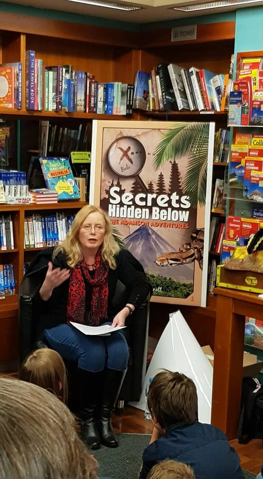 The book launch of Secrets Hidden Below at Paperchain.