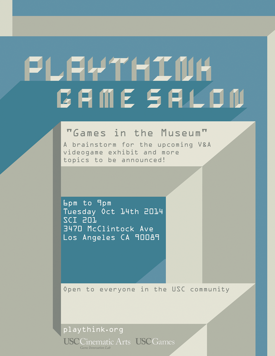 October 2014 Playthink - Games and the Museum