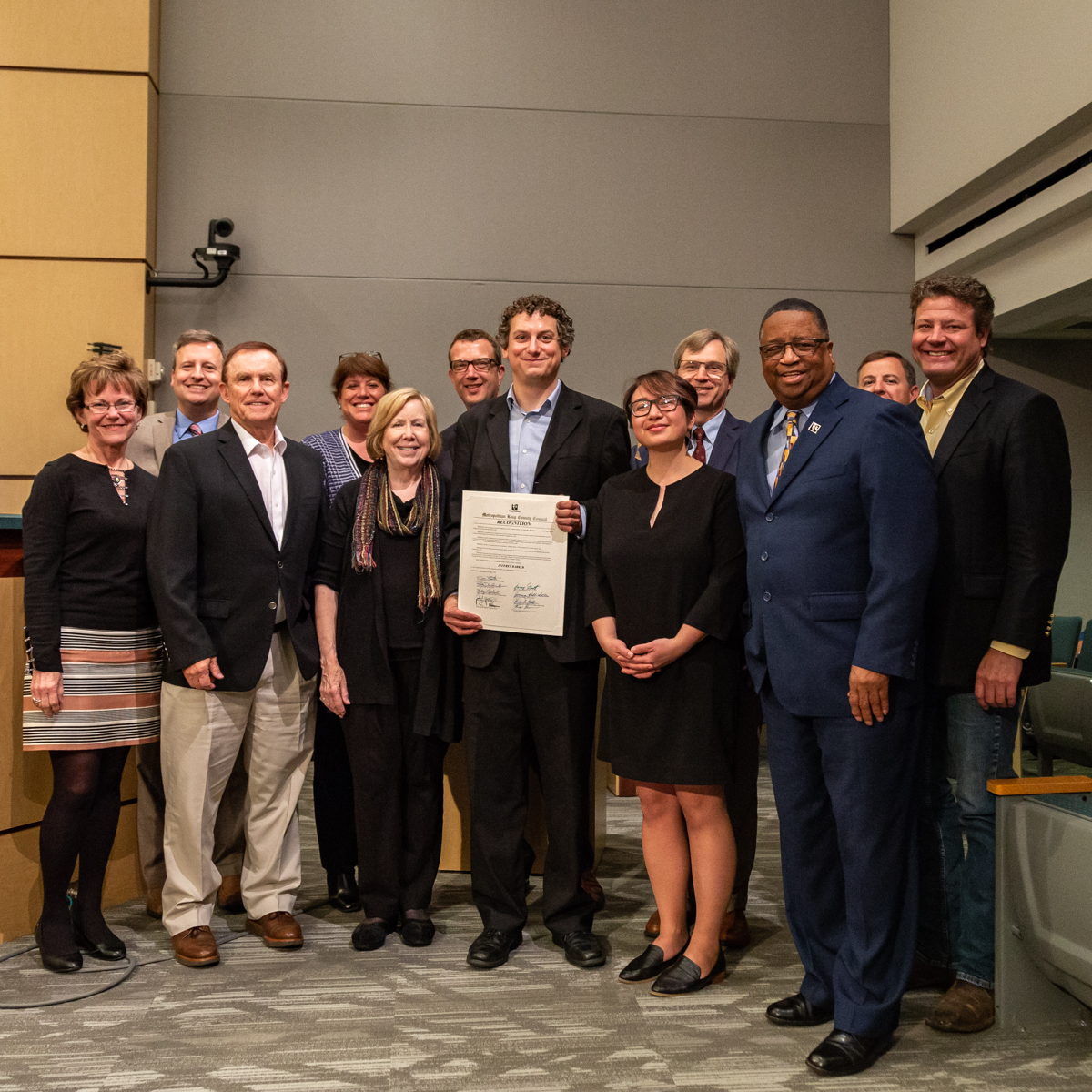 METROPOLITAN KING COUNTY COUNCIL RECOGNIZES SEATTLE SYMPHONY FLUTIST  JEFFREY BARKER FOR COMMUNITY WORK THROUGH SIMPLE GIFTS INITIATIVE