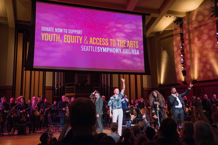 SEATTLE SYMPHONY, MACKLEMORE & RYAN LEWIS, RUSSELL WILSON AND CIARA BENEFIT CONCERT RAISES NEARLY 1.4 MILLION TO SUPPORT  YOUTH, EQUITY AND ACCESS TO THE ARTS