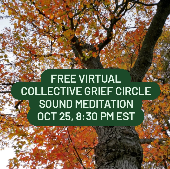 Free Virtual Collective Grief Circle Soundbath