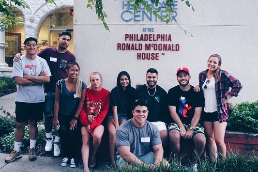 The A.J Gohil Family Foundation cooking dinner for the children at the Ronald McDonald House on Chestnut Street in Philadelphia, Pennsylvania. For more info on our non profit, campaigns, and future events please go to our website. Link is in the bio.