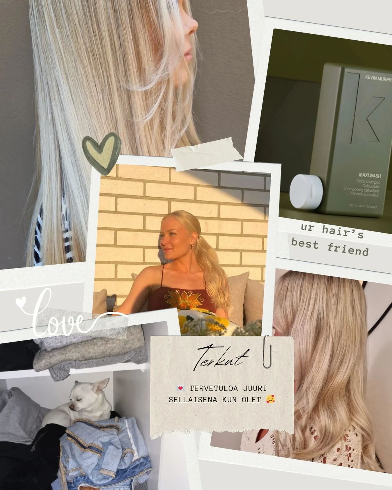 tervetuloa tutustumaan meihin - hands and hearts behind the beauty &hearts;

Olen Rosa parturi-kampaaja ja olen ty&ouml;skennellyt alalla jo 10 vuotta. 💫

Olen erikoistunut erityisesti pehmeisiin raidoituksiin ja v&auml;rj&auml;yst&ouml;ihin - erity