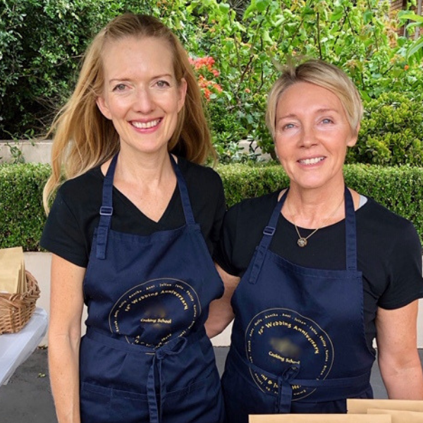 Sara Millikin (right) and her business partner Simone Kopkas, from A Healthy View & Spicy Nutrition.