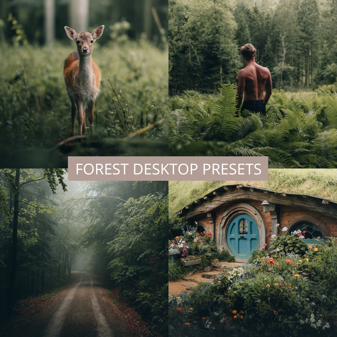 Witness the mystical charm of the forest unfold through the lens of Michael Kagerer's Forest Collection preset.