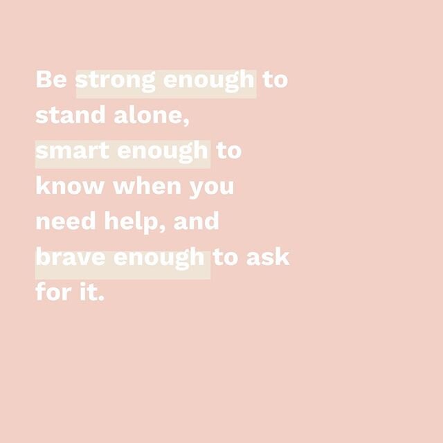 Be brave today. Head to our link in bio and ask for the help you need today.