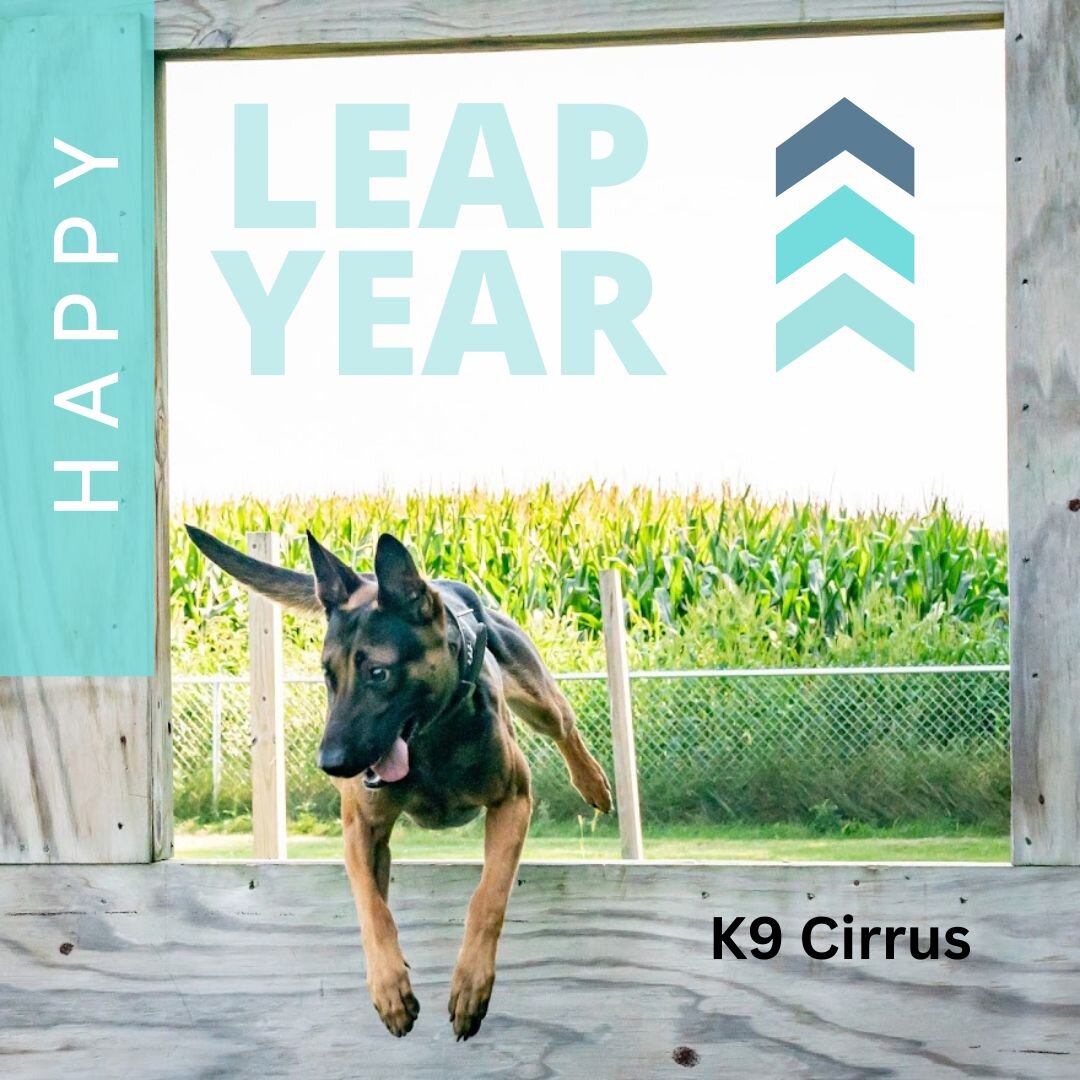 K9 Cirrus and his Team hope everyone takes advantage of this extra day. Leap into something great! 🐾

#k9fund #woodburypolicek9fund #leapyear #leapday