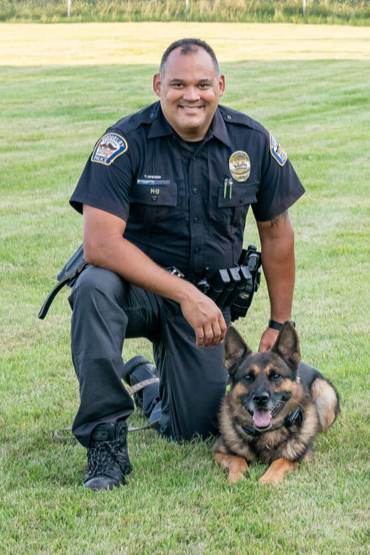K9 Roguen & Officer Tony Ofsted