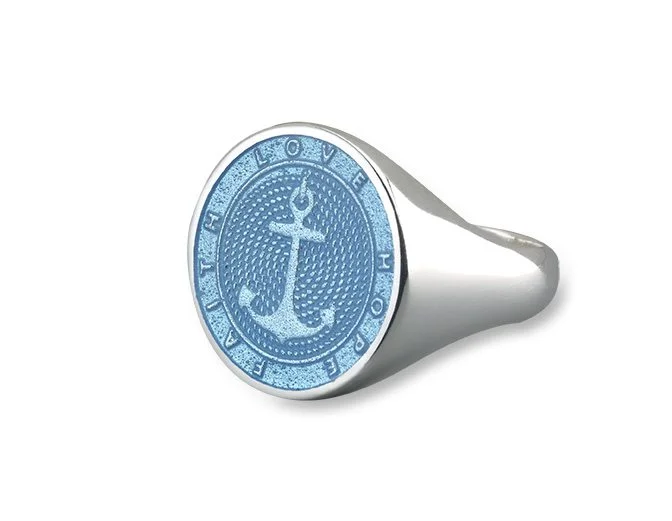 Shown in light blue.