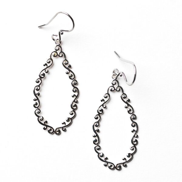 Southern Gates Open Teardrop Earrings