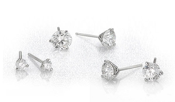 Diamond Stud Earrings