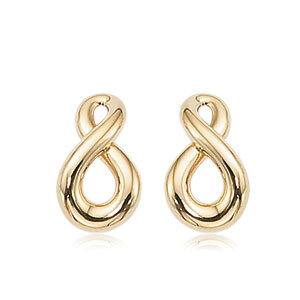 14k yellow gold small figure 8