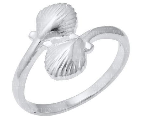 Sterling Silver Shell Ring