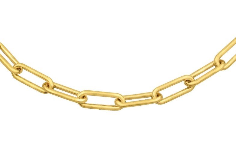 Oval Link Gold