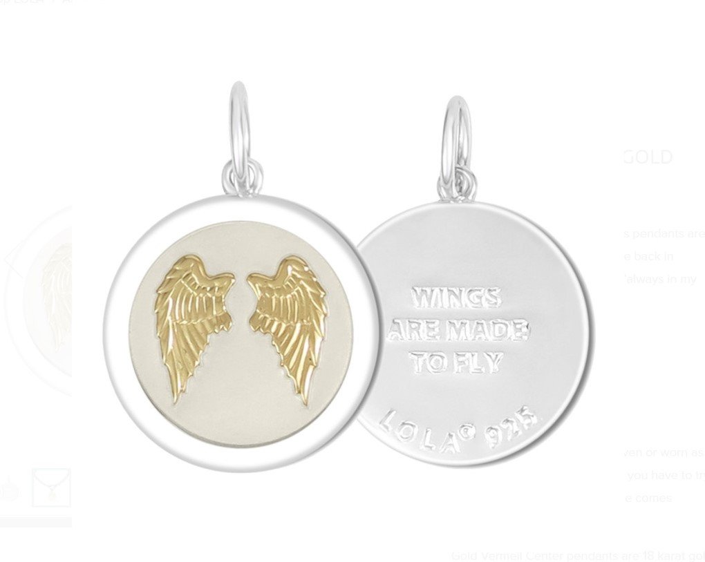 Angel Wings Fly Gold